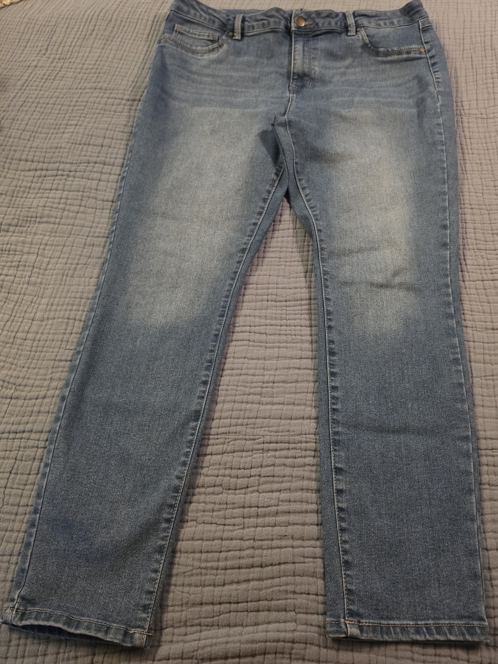 d. jeans Light Blue Skinny Women's Jeans Size 16